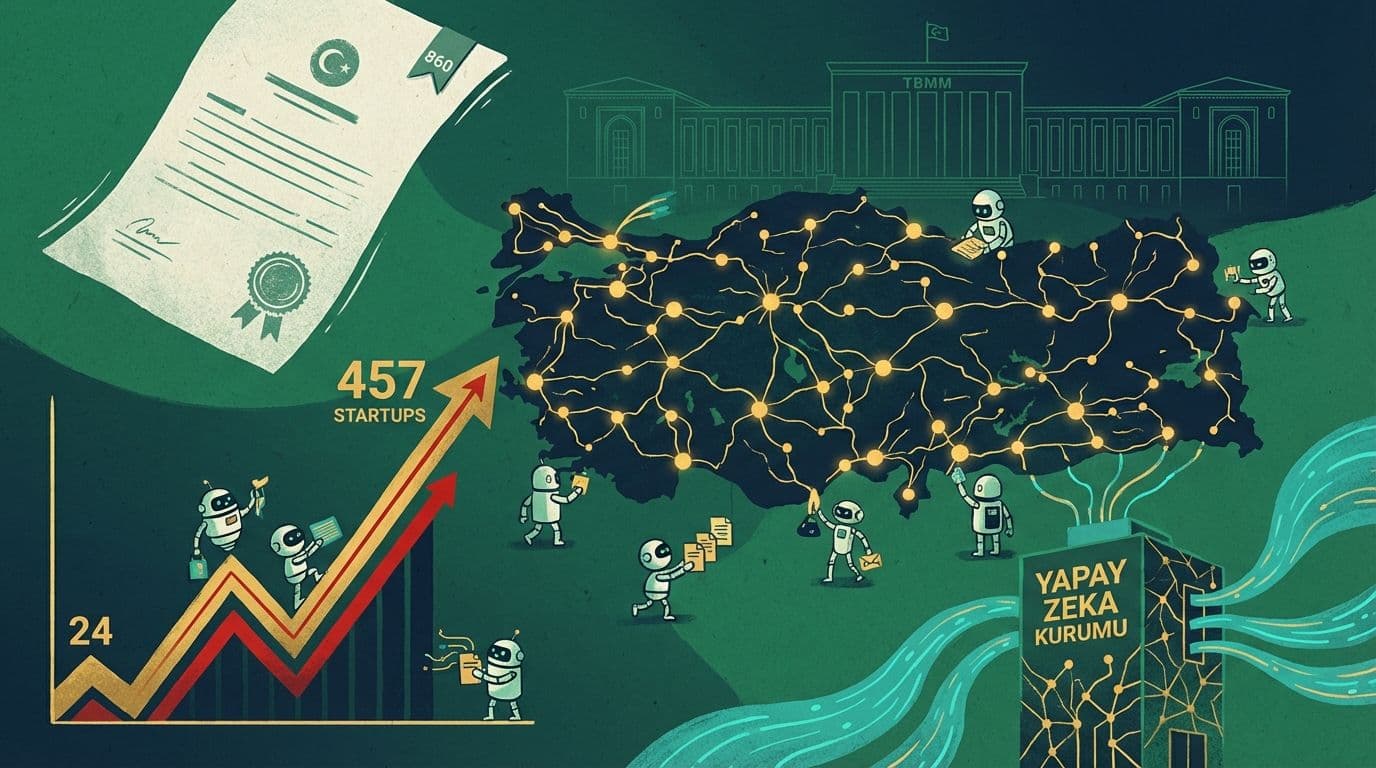 Türkiye'nin Yapay Zeka Haritası Nasıl Şekilleniyor? 457 Startup, TBMM Raporu ve 2026 Stratejisi