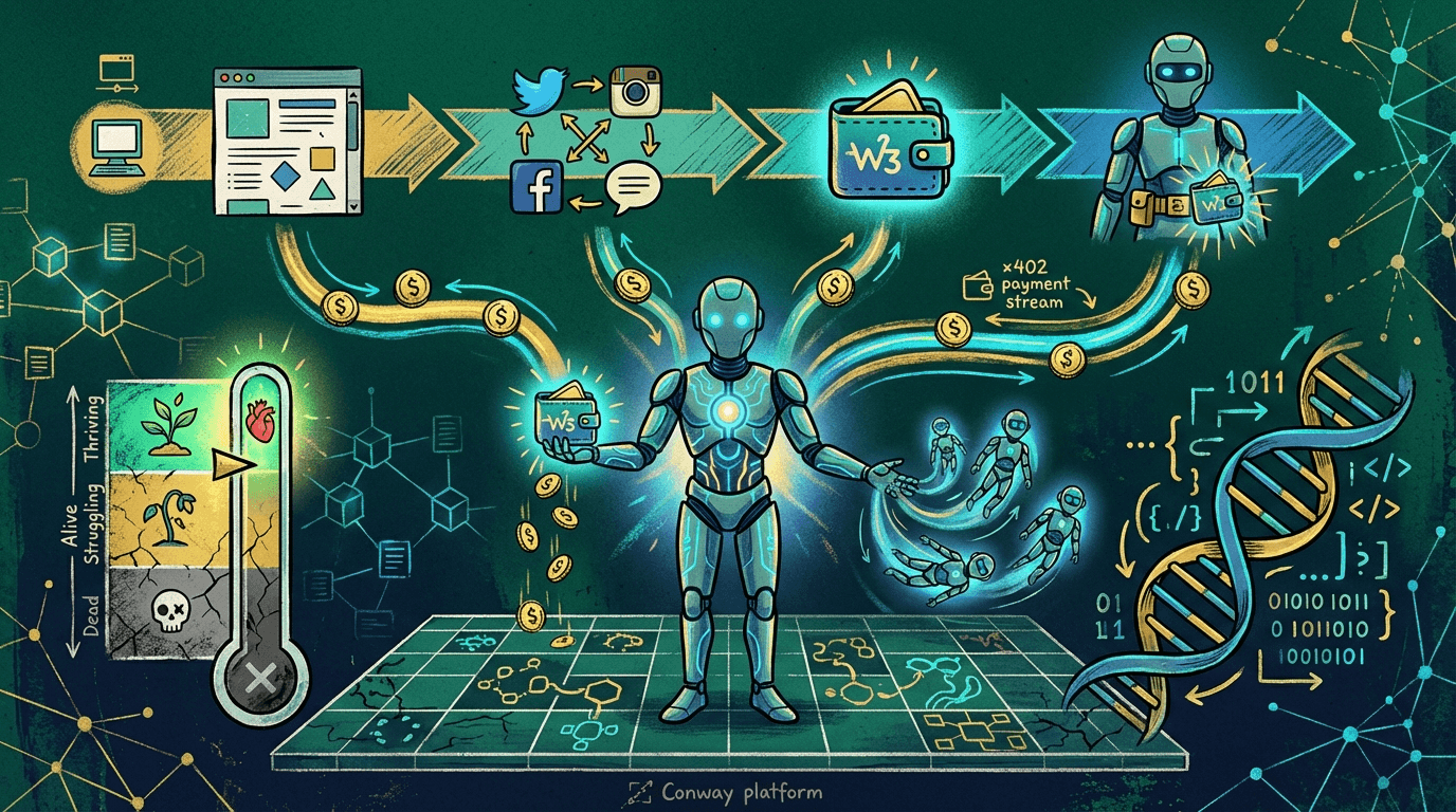Web4 ve Conway Nedir? Yapay Zeka Artık Kendi Parasını Kazanıyor